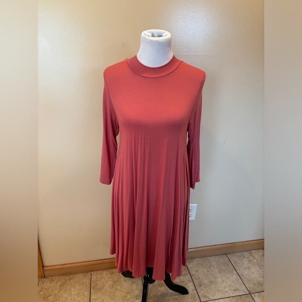 Rolla Coster 3/4 Sleeves Midi Dress